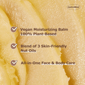 nutseline Super Nut Nourishing Balm 50ml top view showing texture