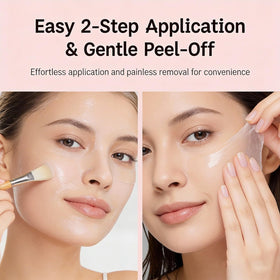 Nuvie Collagen Mask opened with product visible