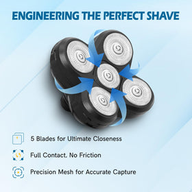 NXPPYY replacement blades set displayed on a countertop