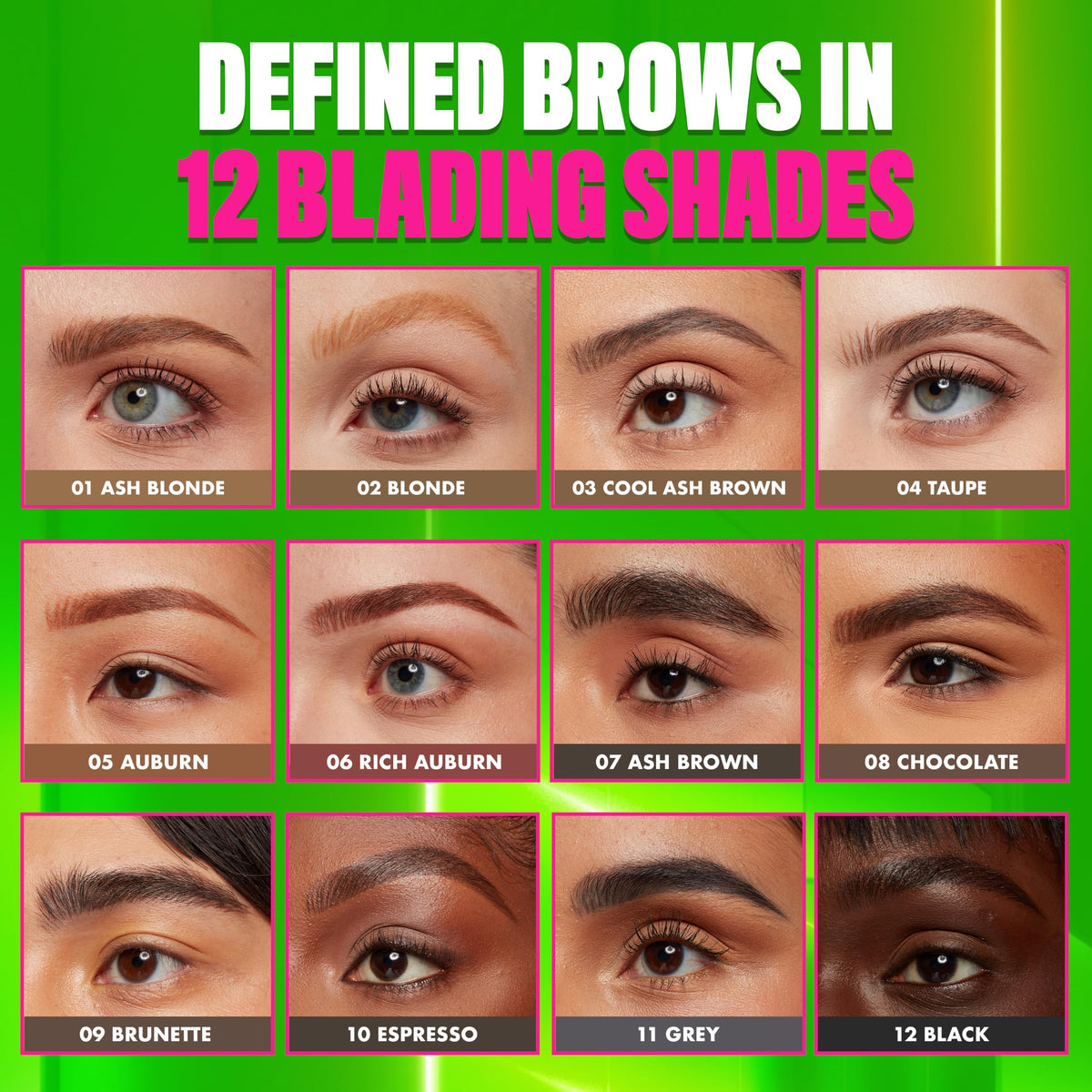 NYX Brow Pencil Ash Blonde in makeup kit