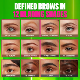 NYX Brow Pencil Ash Blonde in makeup kit