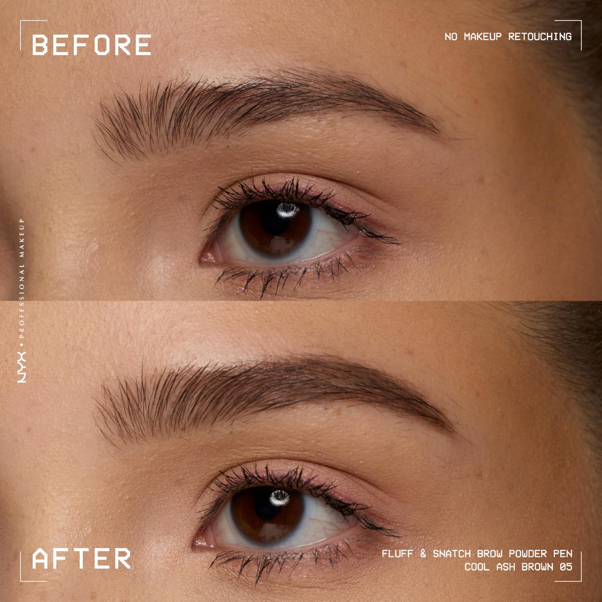 NYX Brow Powder Pen Ash Brown with other NYX products