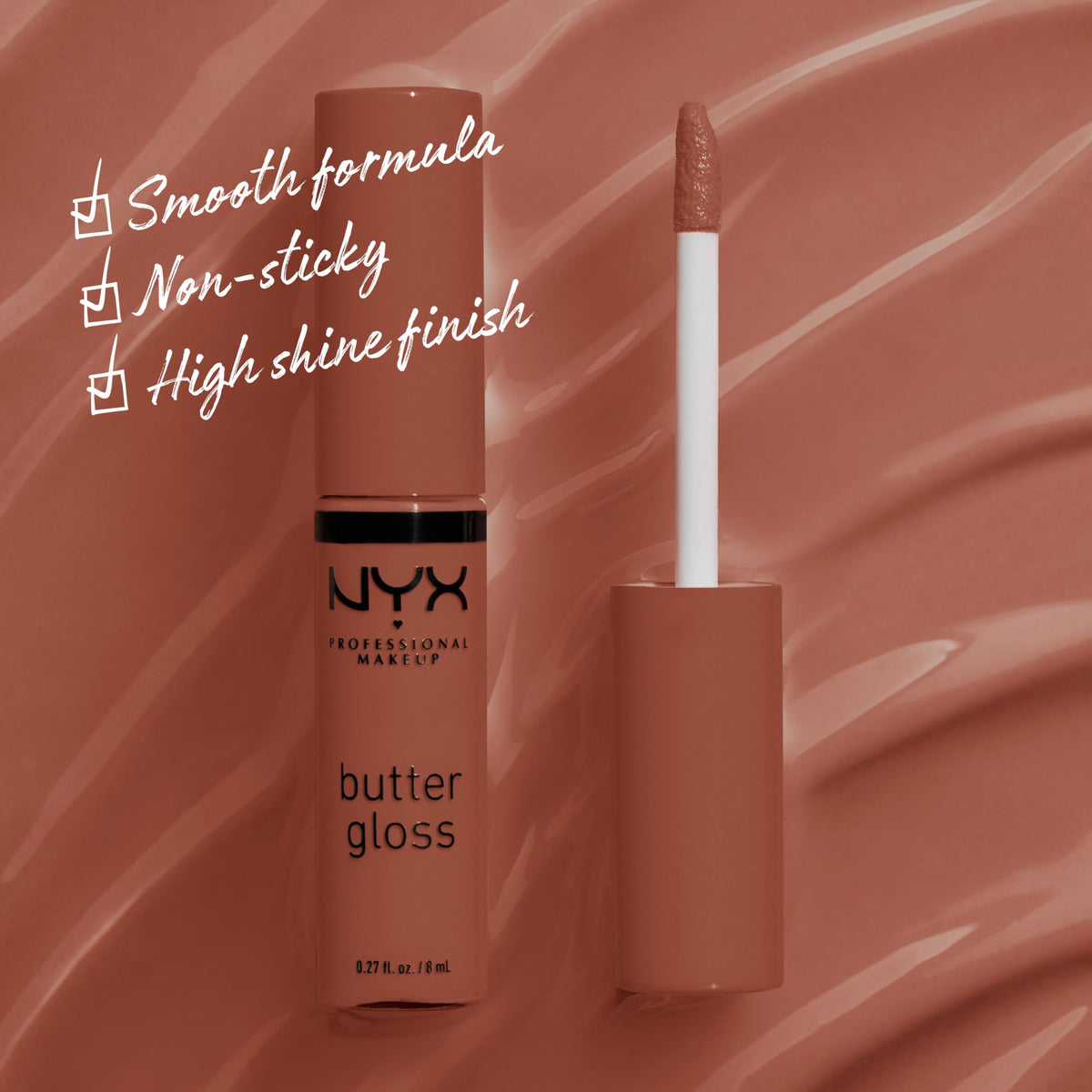 NYX Butter Gloss Bit Of Honey packaging