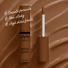 NYX Butter Gloss Brown Sugar 18g packaging