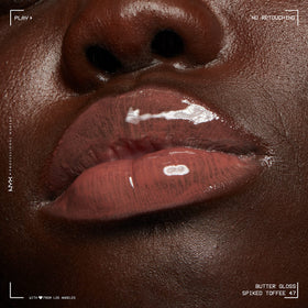 NYX Butter Gloss Brown Sugar lifestyle shot