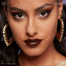 NYX Butter Gloss Brown Sugar with other lip products