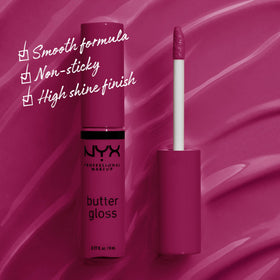 NYX Butter Gloss Devil's Food Cake tube with cap