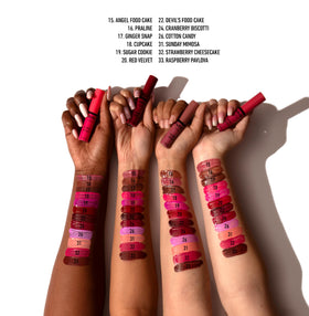 NYX Butter Gloss Eclair with other lip products