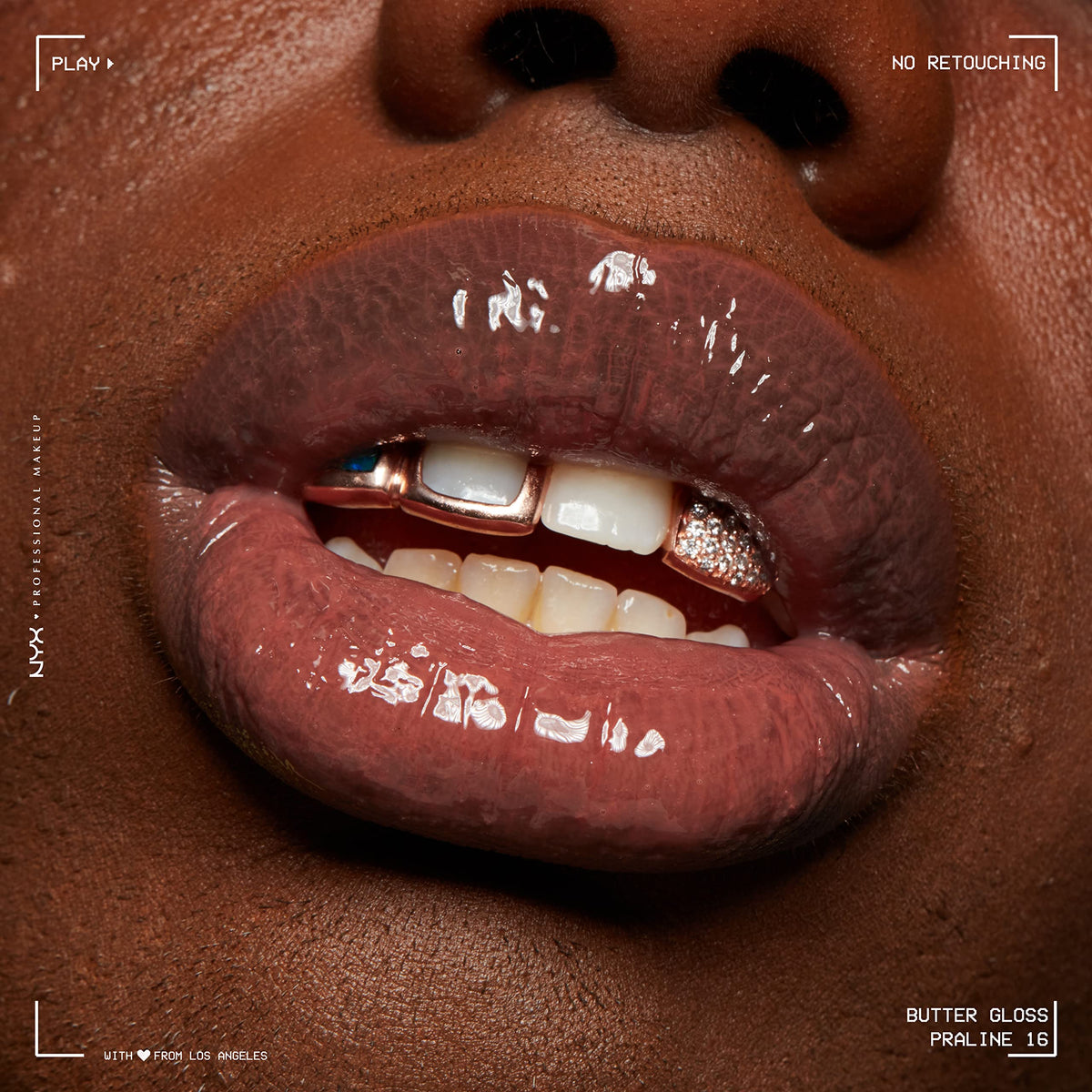 NYX Butter Gloss range including Praline