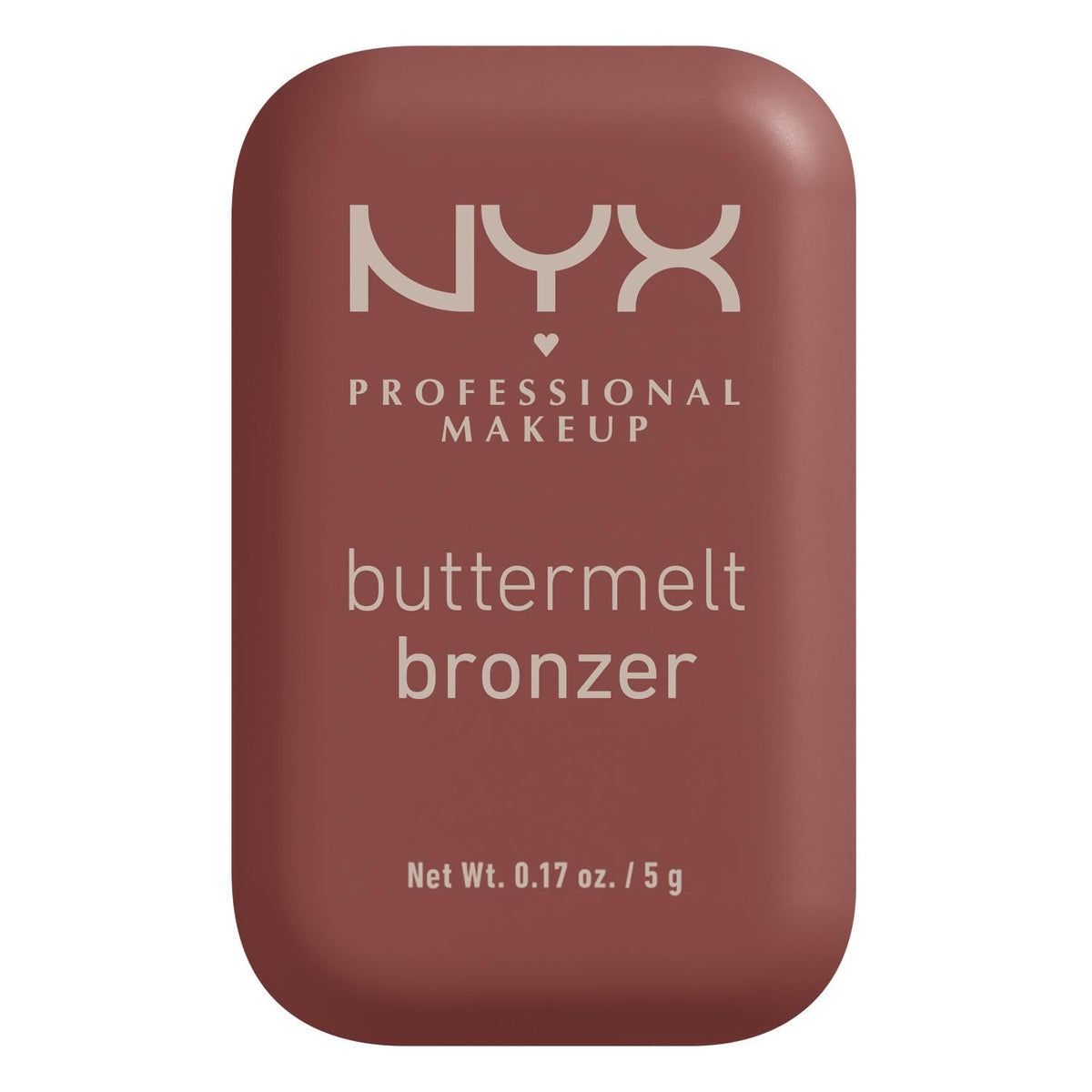 NYX Buttermelt Bronzer Deep Rich Warm Red front view