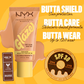NYX Buttermelt Glaze Skin Tint 02 Vanilla Bean Butta packaging