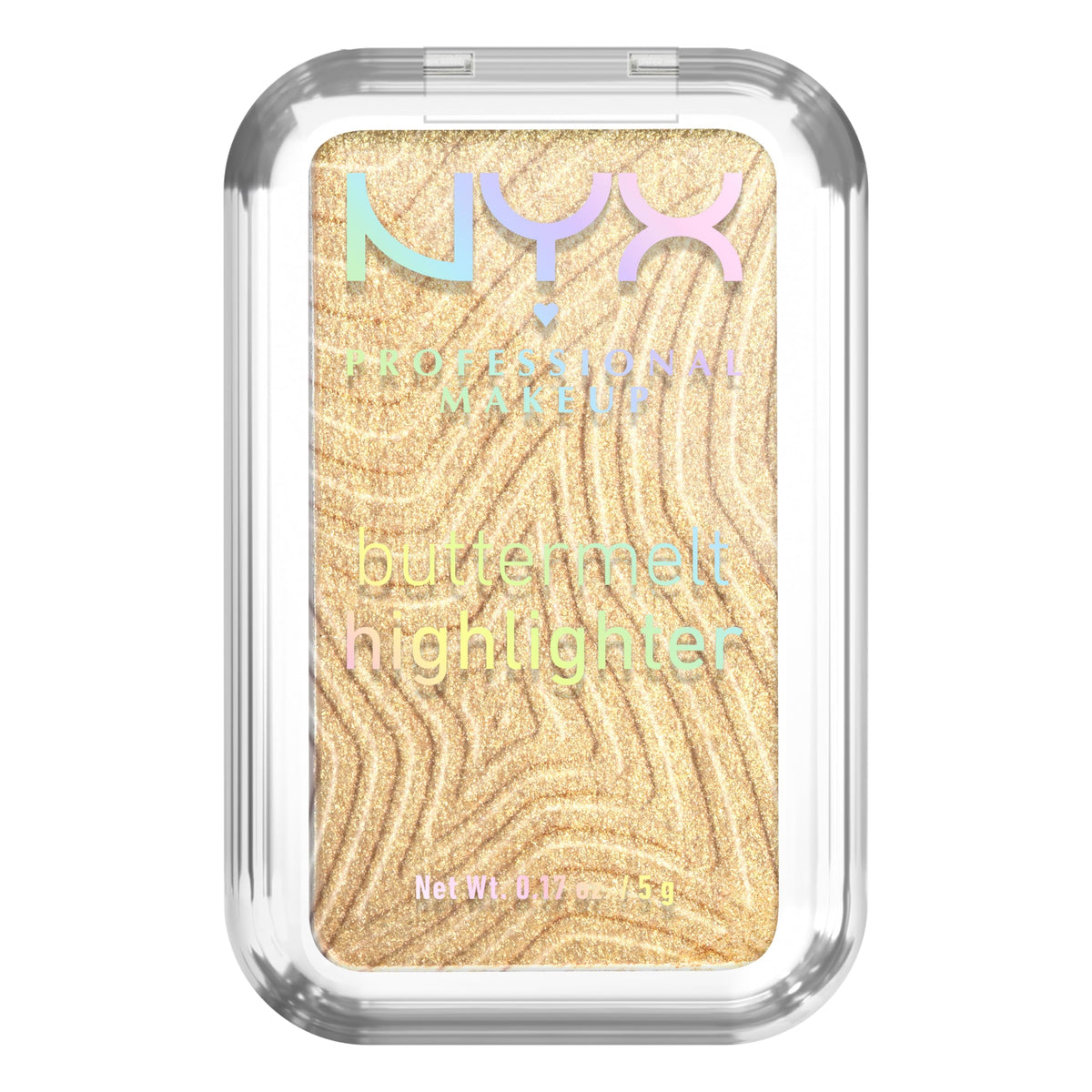 NYX Buttermelt Highlighter 25 Butta Than Gold front view