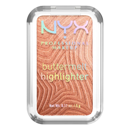 NYX Buttermelt Highlighter 35 Butta In Bronze front view