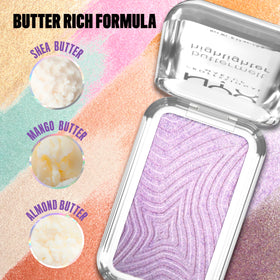 NYX Buttermelt Highlighter with other Buttermelt products
