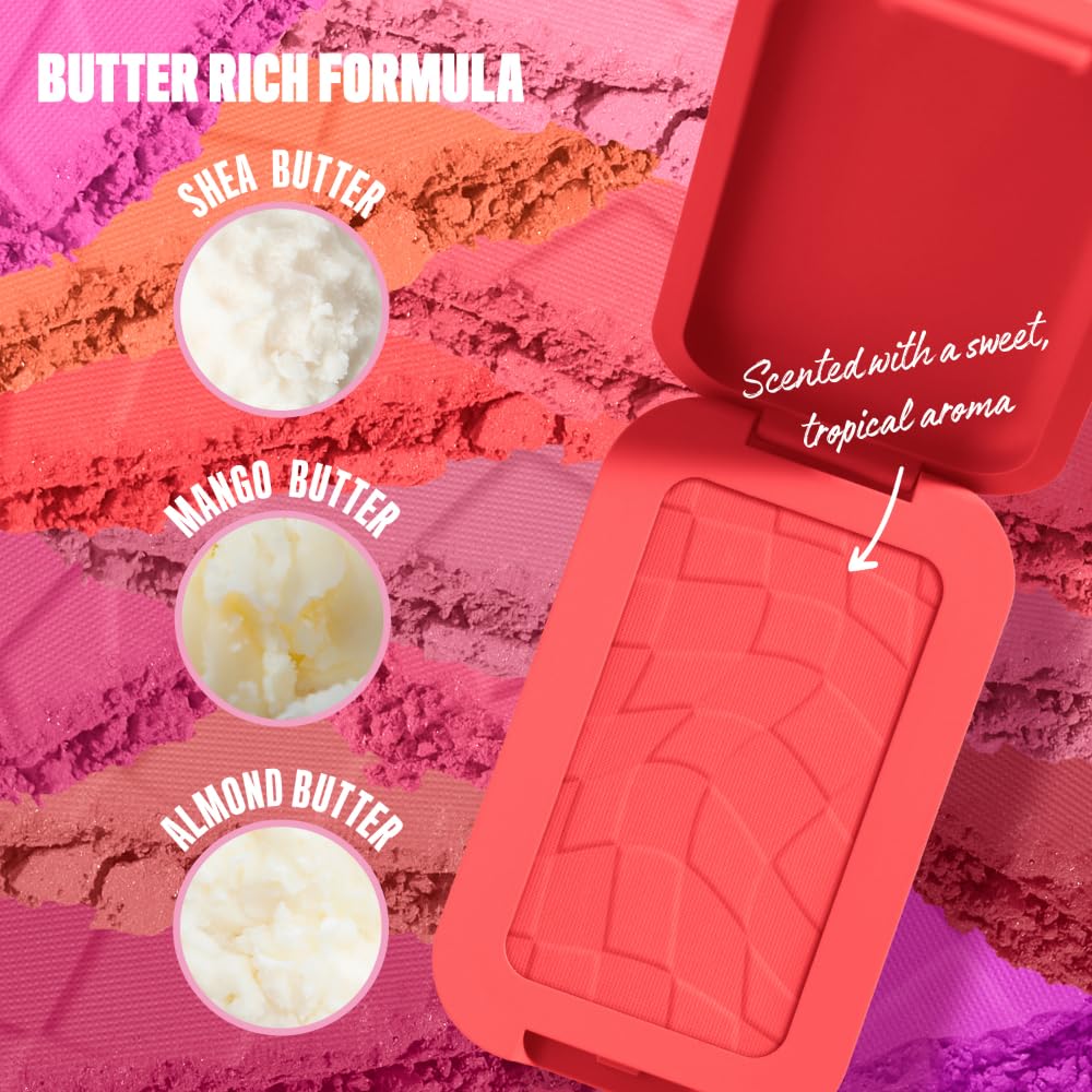 NYX Buttermelt Powder Blush in Had Butta shade close-up