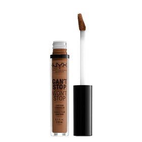 NYX Can't Stop Won't Stop Concealer Cappuccino packaging