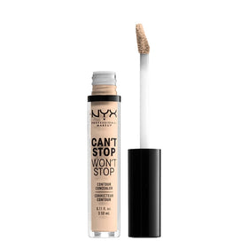 NYX Can't Stop Won't Stop Concealer Light Ivory applicator close-up