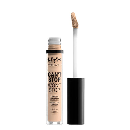 NYX Can't Stop Won't Stop Concealer Vanilla front view