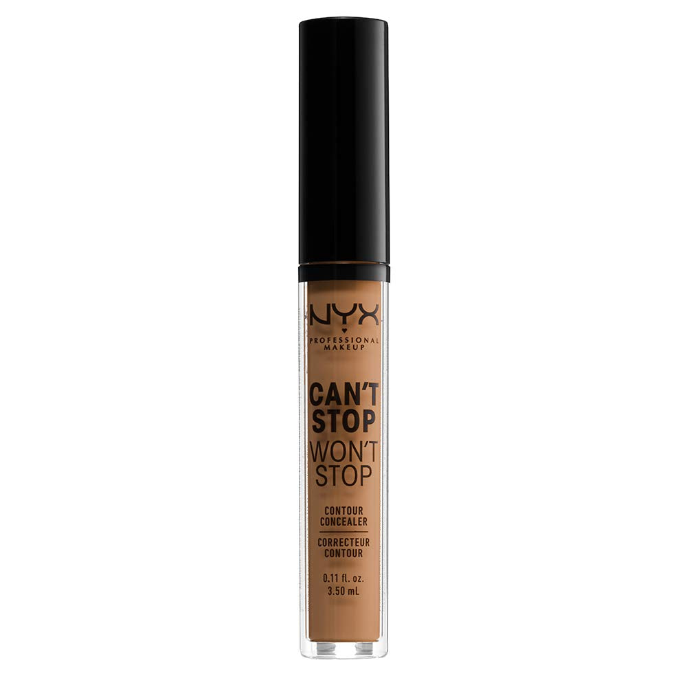 NYX Can't Stop Won't Stop Concealer Warm Honey packaging details