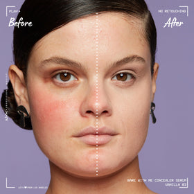 NYX Concealer Serum swatch on skin