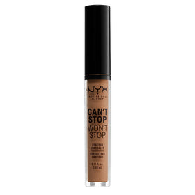 NYX concealer swatch on skin