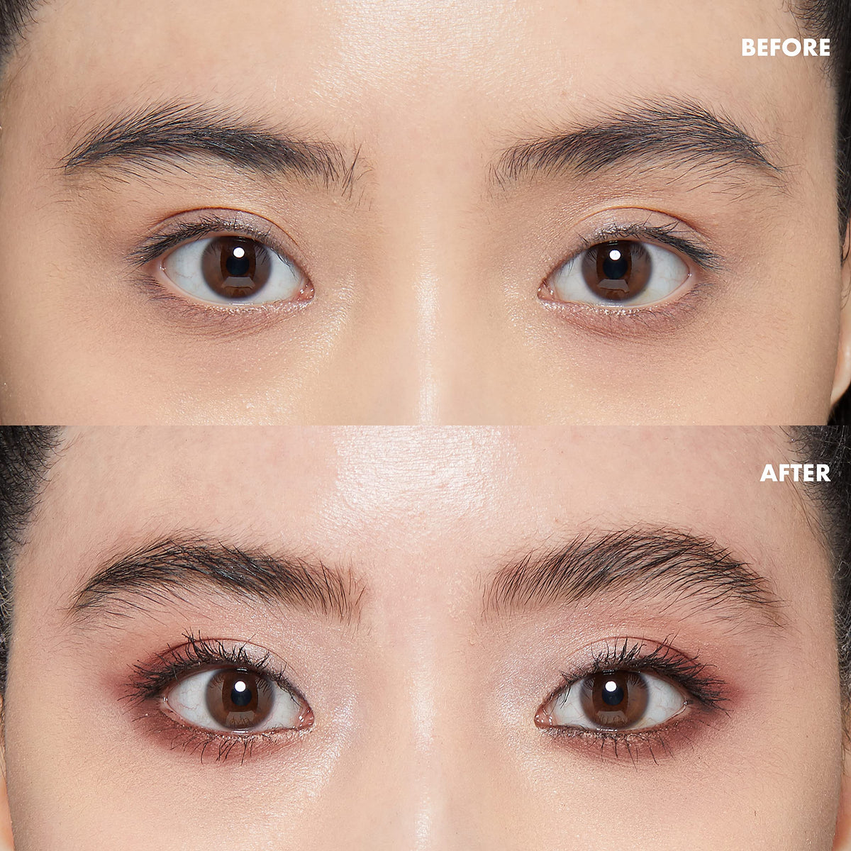 NYX Control Freak Eyebrow Gel clear formula on brows
