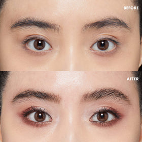 NYX Control Freak Eyebrow Gel clear formula on brows