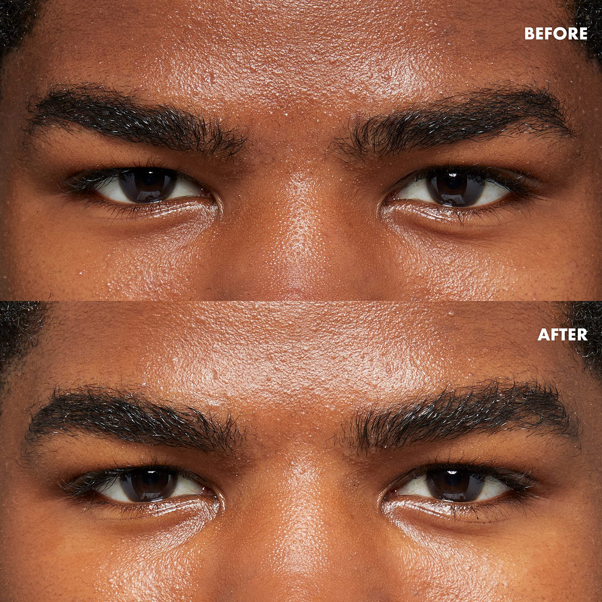NYX Control Freak Eyebrow Gel with makeup routine