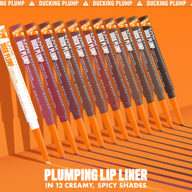 NYX Duck Plump Lip Liner Beige support in makeup setup