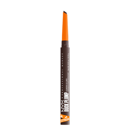 NYX Duck Plump Lip Liner Dark Brown front view