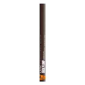 NYX Duck Plump Lip Liner Dark Brown in makeup bag
