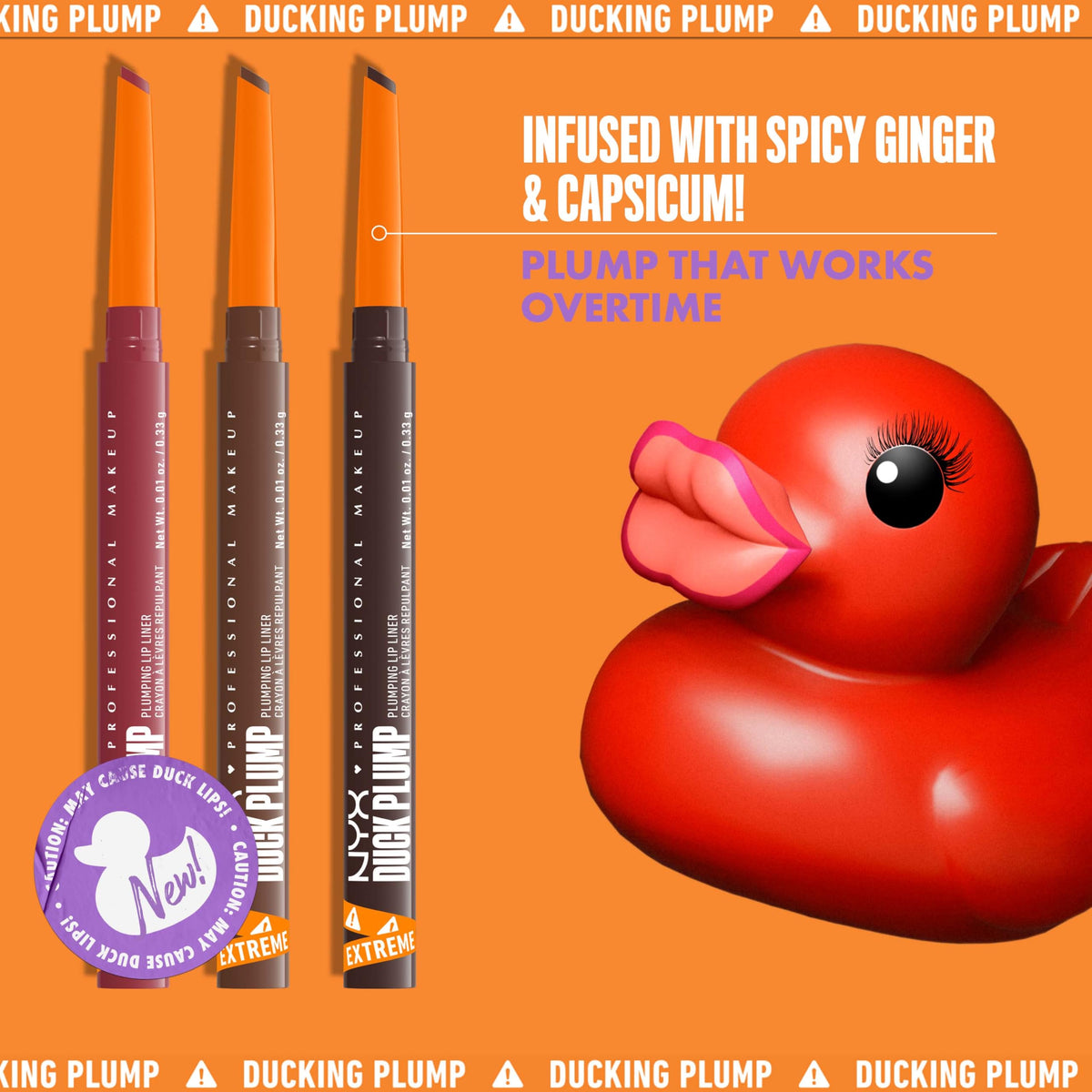 NYX Duck Plump Lip Liner Pinkjection packaging