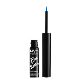 NYX Epic Wear Liquid Liner Sapphire with flexible brush applicator