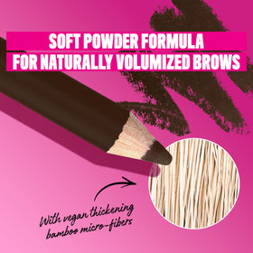 NYX eyebrow pencil with spoolie brush