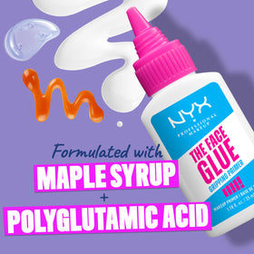 NYX Face Glue Gripping Primer application on skin