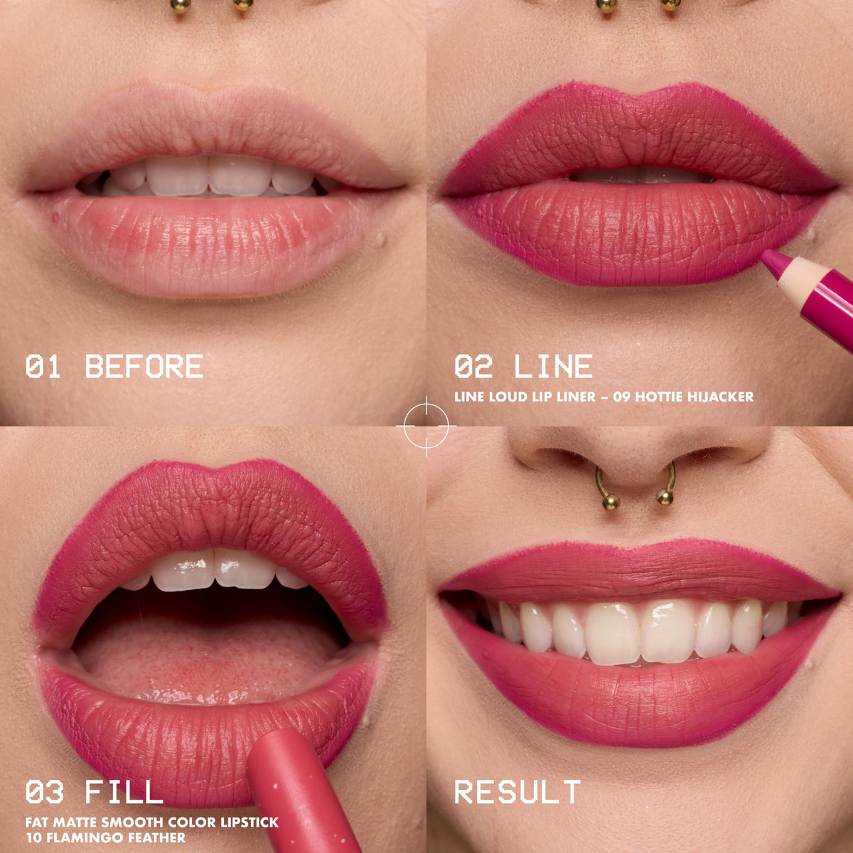 NYX Fat Matte Lipstick Berry Smooth texture close-up