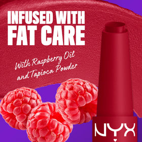 NYX Fat Matte Lipstick Scarlet Snuggles packaging