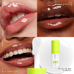 NYX Fat Oil Lip Drip applied on lips