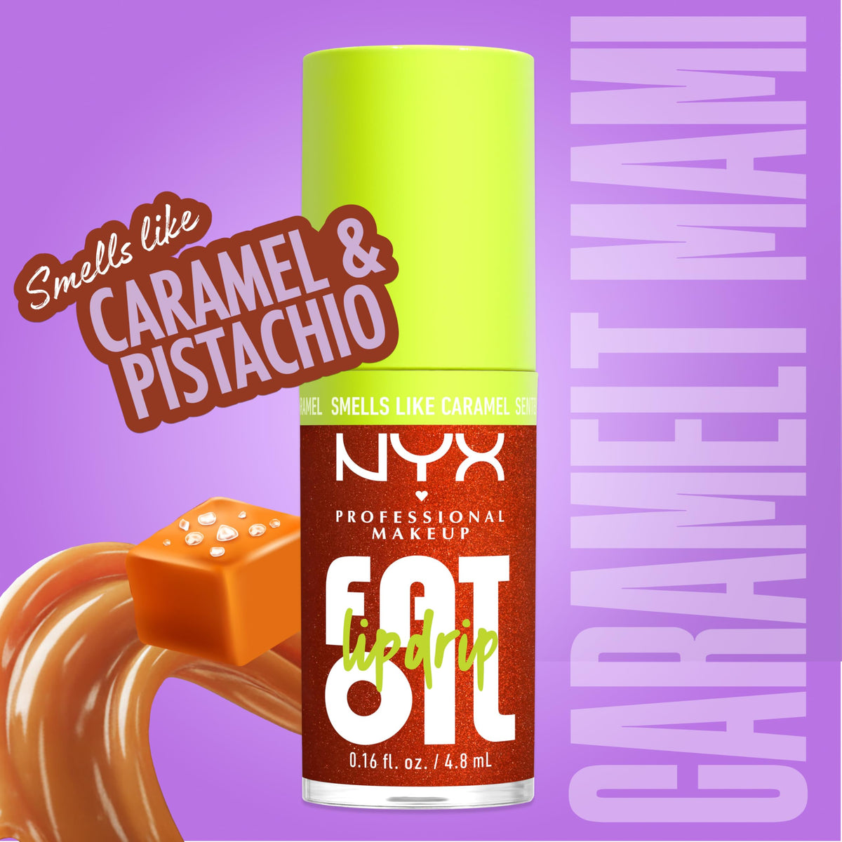 NYX Fat Oil Lip Drip Caramelt Mami packaging