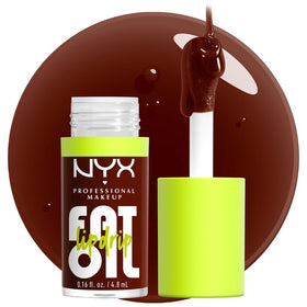 NYX Fat Oil Lip Drip in Rich Chocolate front view