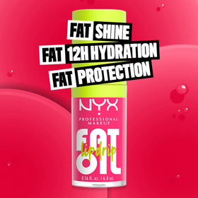 NYX Fat Oil Lip Drip packaging with a glossy finish