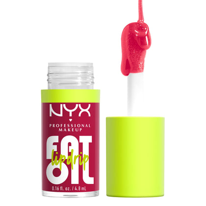 NYX Fat Oil Lip Drip Rose Nude front view