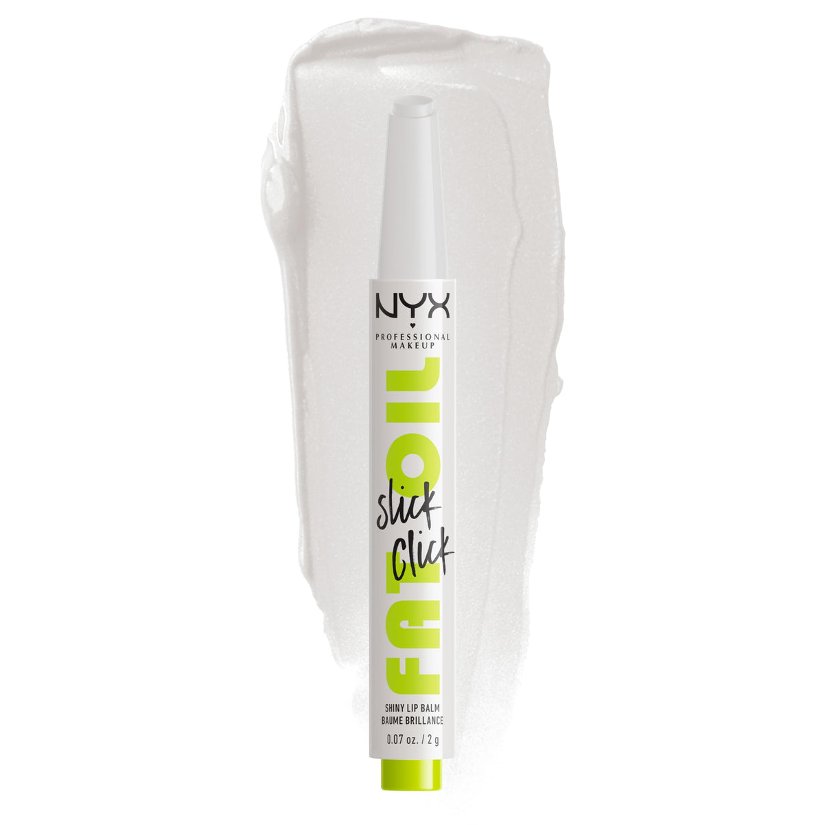 NYX Fat Oil Slick Click Lip Balm front view packaging