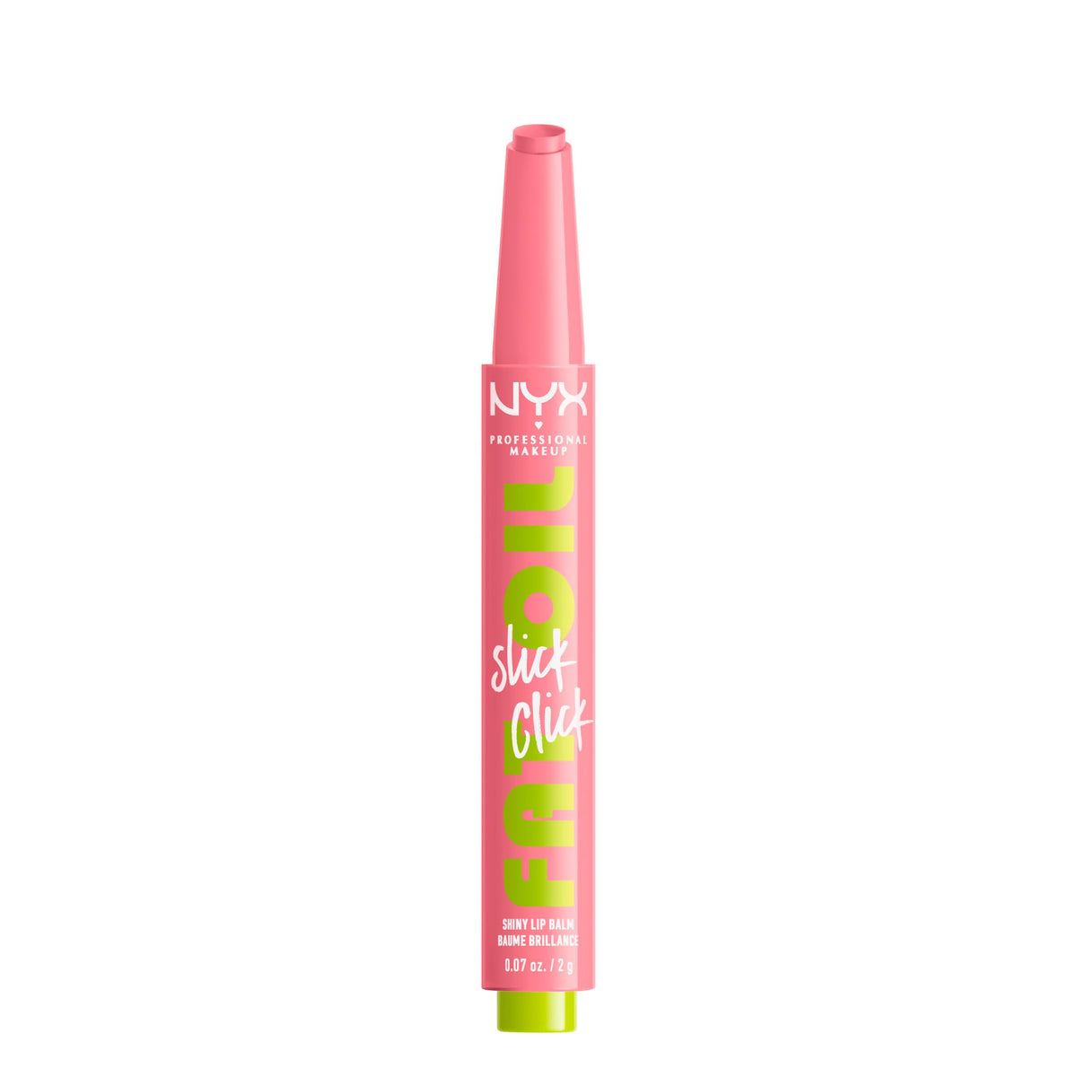 NYX Fat Oil Slick Click Lip Balm in Clout front view