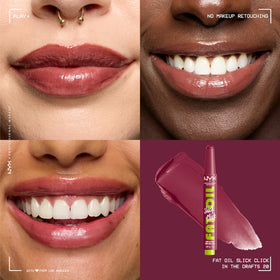 NYX Fat Oil Slick Click Lip Balm packaging details