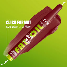 NYX Fat Oil Slick Click Lip Balm side view