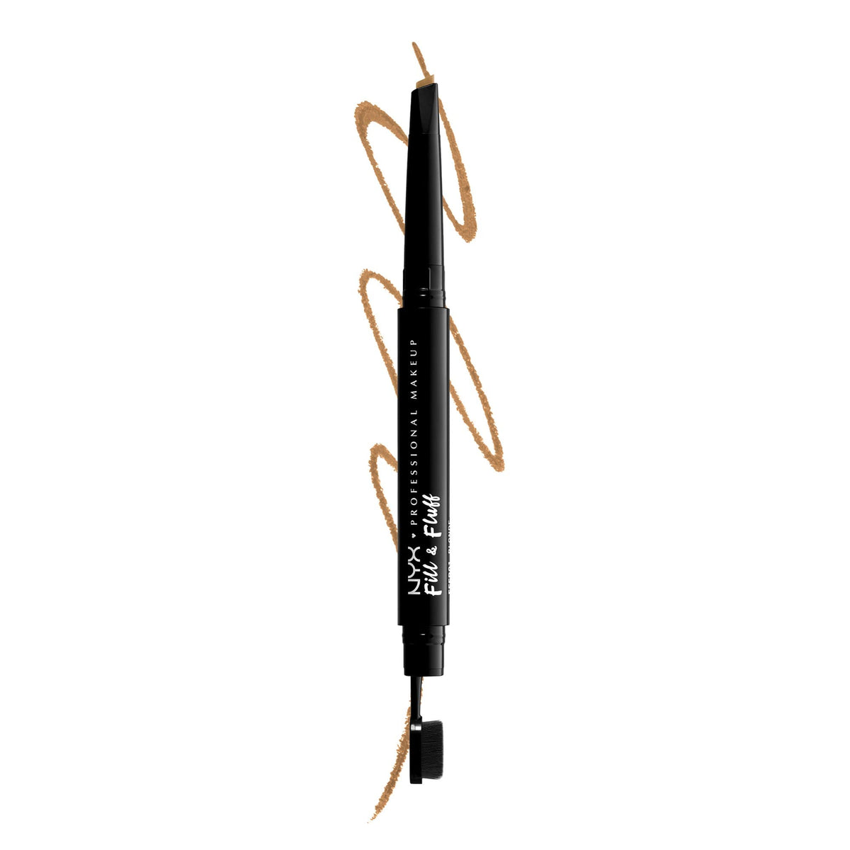 NYX Fill & Fluff Eyebrow Pomade Pencil in Blonde front view