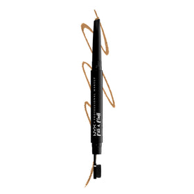 NYX Fill & Fluff Eyebrow Pomade Pencil in Blonde front view