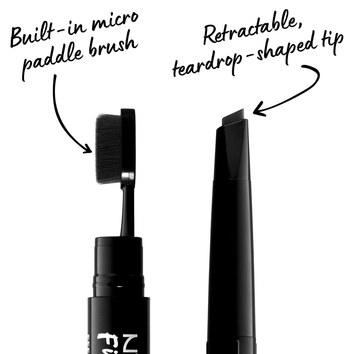 NYX Fill & Fluff Eyebrow Pomade Pencil packaging