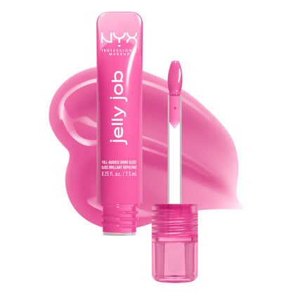 NYX Jelly Job Lip Gloss Icy Lilac front view